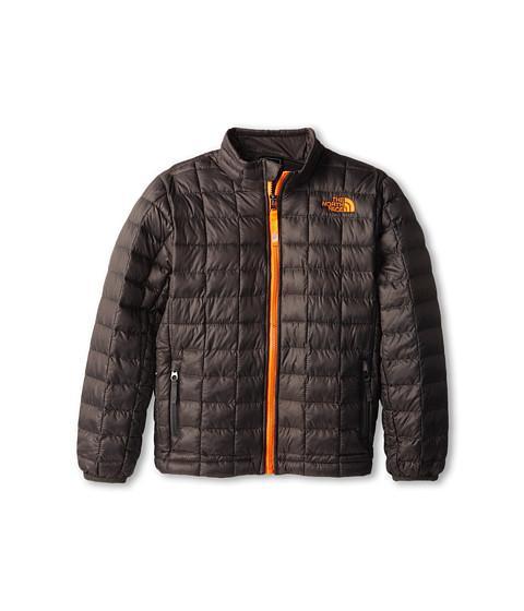 The North Face Kids Thermoball Full Zip Jacket (little Kids/big Kids) (graphite Grey) Boy's Coat
