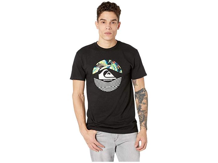 Quiksilver Stomped On Mt0 Tee (black) Men's T Shirt