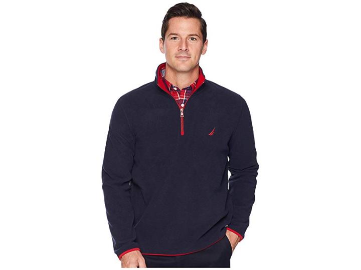 Nautica Basic Nautex Fleece (navy) Men's Fleece