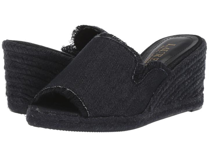 Lauren Ralph Lauren Carlynda (dark Blue Denim) Women's Shoes