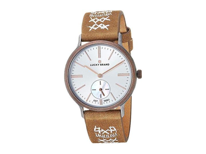 Lucky Brand Ventana Lw00164 (tonal Embroidered/two-tone) Watches