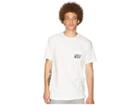 Vissla Peacesla Short Sleeve T-shirt Top (vintage White) Men's T Shirt