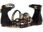 Bcbgmaxazria Royale (black Glazed Goat) Women's Sandals