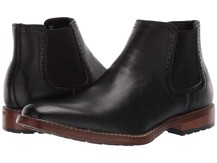 Van Heusen Geo (black) Men's Shoes