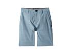 O'neill Kids Locked Stripe Hybrid Shorts (big Kids) (dust Blue) Boy's Shorts