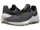 Nike Air Max Infuriate 2 (dark Grey/black/volt) Men's Basketball Shoes