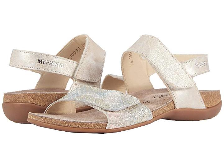 Mephisto Agave (light Sand Ascot/multi Boa) Women's Sandals