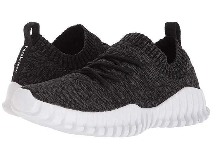 Bernie Mev. Gravity (black/grey) Women's Lace Up Casual Shoes