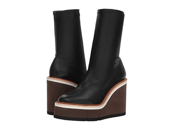 Clergerie Britt (black Nappa Stretch) Women's Boots