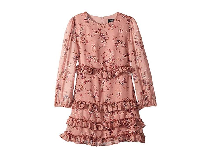 Bardot Junior Ditsy Frill Dress (big Kids) (rose Ditsy) Girl's Dress
