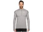 Nike Dry Element 1/2 Zip Running Top (gunsmoke/atmosphere Grey/heather) Men's Sweatshirt