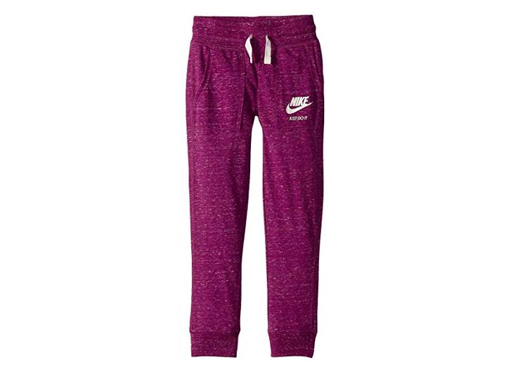 Nike Kids Gym Vintage Pants (little Kids) (bold Berry) Girl's Casual Pants