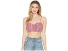 Show Me Your Mumu Tai Bandeau Top (pinata Pink) Women's Clothing