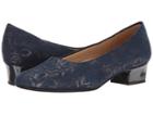 Trotters Doris (navy) Women's 1-2 Inch Heel Shoes