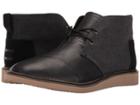 Toms Mateo Chukka Boot (black Herringbone/leather) Men's Lace-up Boots