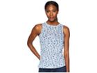 Prana Alannis Tank Top (beaming Blue Flight) Women's Sleeveless