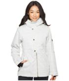 686 Rumor Insulated Jacket (white Slub) Women's Coat