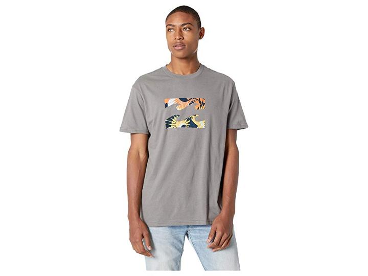 Billabong Team Wave Short Sleeve T-shirt (pewter) Men's T Shirt