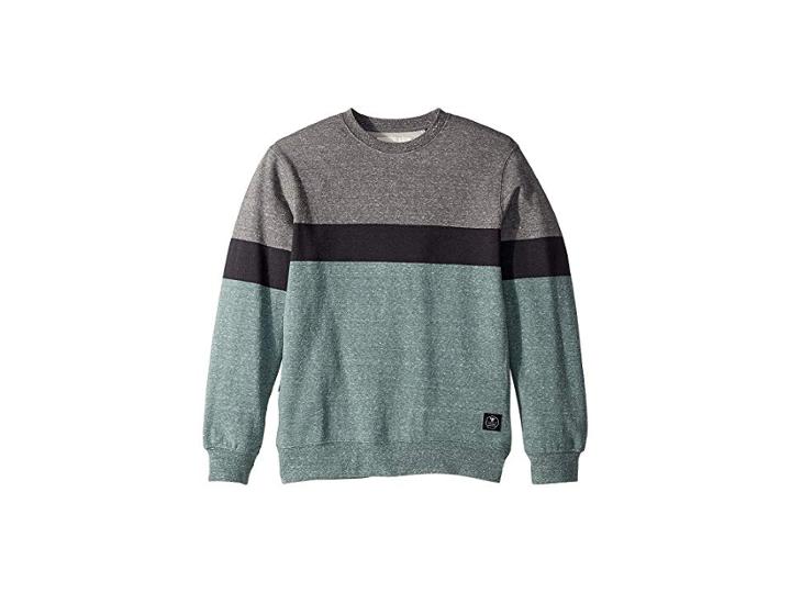 Vissla Kids Foamy Crew (big Kids) (phantom Heather) Boy's Clothing