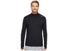 Brooks Dash 1/2 Zip (black) Men's Long Sleeve Pullover