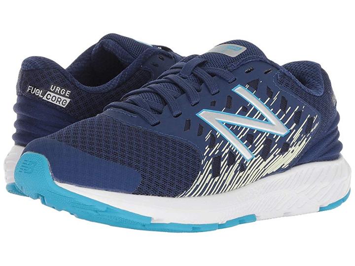 New Balance Kids Kjurgv2y (little Kid/big Kid) (techtonic Blue/glow) Boys Shoes