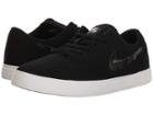 Nike Sb Kids Check Canvas (big Kid) (black/medium Olive/pro Green) Boys Shoes