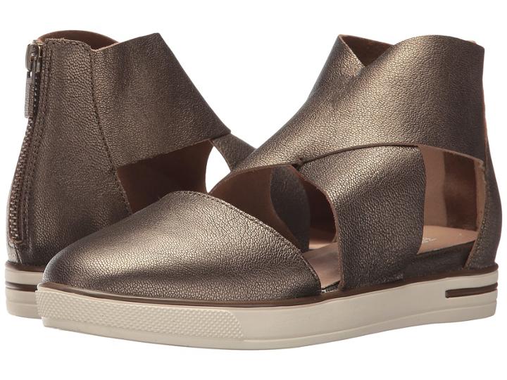 Eileen Fisher Carver (bronze Metallic Leather) Women's Shoes