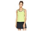Eleven By Venus Williams Trimming Tank Top (lime Popsicle) Women's Clothing