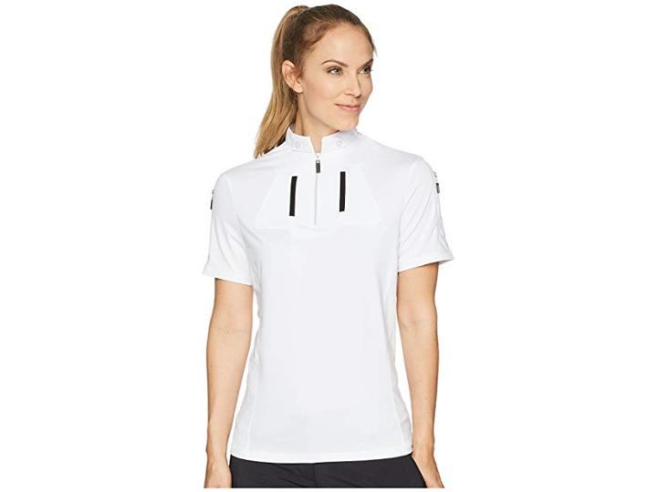 Jamie Sadock Short Sleeve Top (sugar White) Women's Clothing