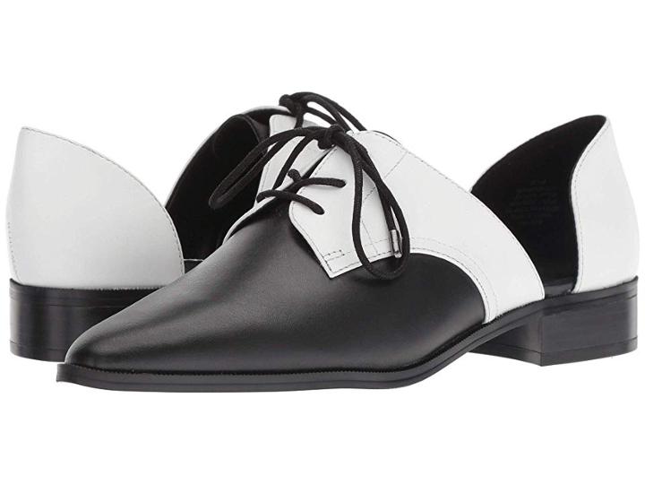 Nine West Watervelt (black/white Leather) Women's Shoes