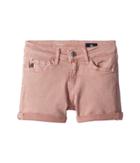 Ag Adriano Goldschmied Kids The Karlie Roll Cuff Shorts (big Kids) (eraser Pink) Girl's Shorts