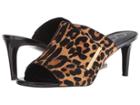 Calvin Klein Carine (natural Winter Leopard Haircalf) Women's Wedge Shoes