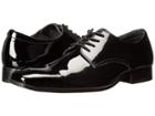 Calvin Klein Gareth 2 (black Patent) Men's Plain Toe Shoes
