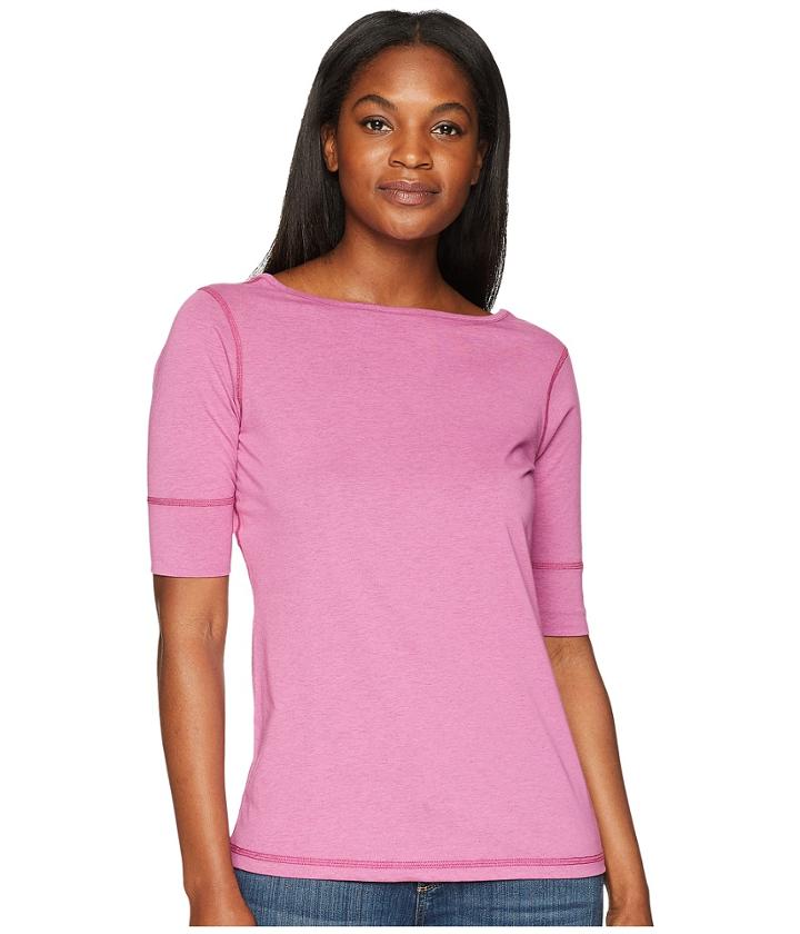 Royal Robbins Flip N' Twist Tee (meadow Mauve) Women's T Shirt