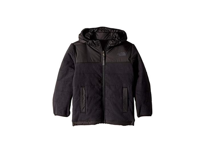 The North Face Kids Reversible True Or False Jacket (little Kids/big Kids) (tnf Black/tnf Black) Boy's Coat