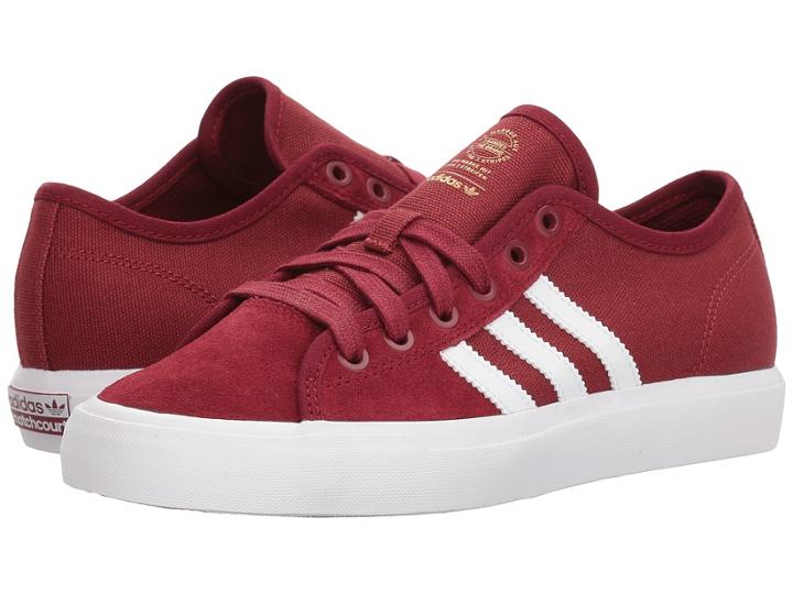 Adidas Matchcourt Rx (collegiate Burgundy/footwear White) Men's Skate Shoes
