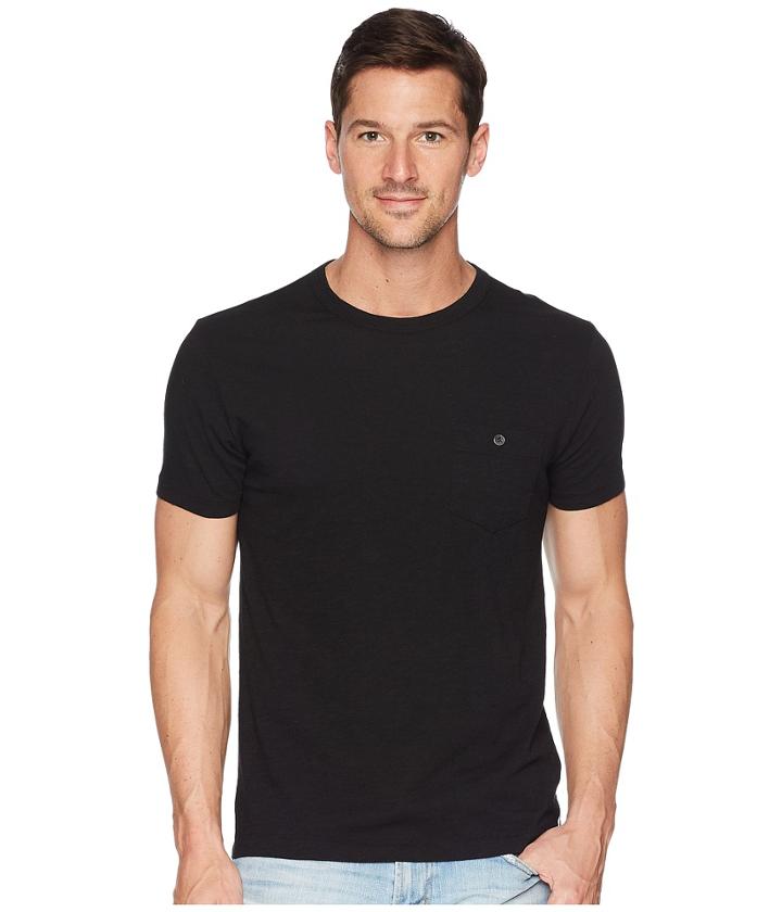 Todd Snyder Pocket T-shirt (black) Men's T Shirt