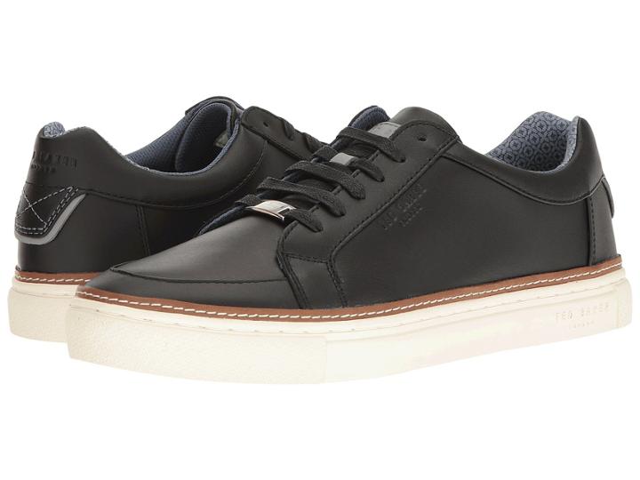 Ted Baker Rouu (black Leather) Men's Shoes
