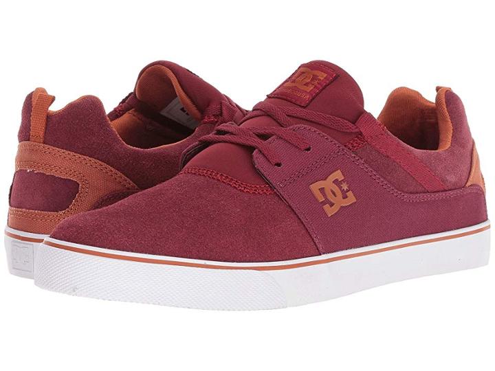 Dc Heathrow Vulc (burgundy) Men's Skate Shoes