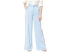 Juicy Couture Duchess Satin Pants (blue Chill/lava Red) Women's Casual Pants
