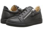Giuseppe Zanotti Kids London Sneaker (toddler/little Kid) (black) Kid's Shoes