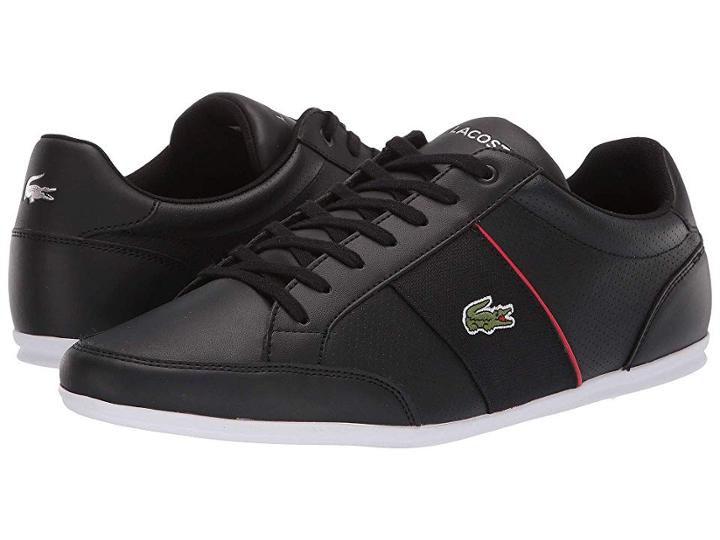 Lacoste Nivolor 119 1 P Cma (black/red) Men's Shoes