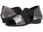 Sesto Meucci Etelia (dark Grey/acciao Adromeda/black Elastic) Women's Sandals