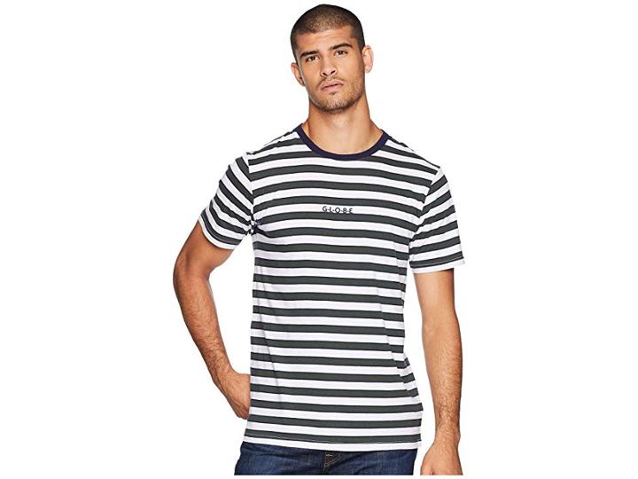 Globe Moonshine Logo Tee (bottle Green) Men's T Shirt