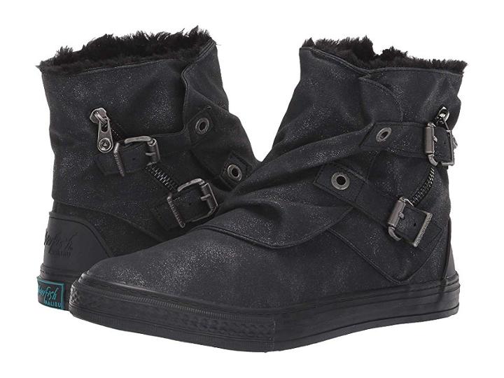 Blowfish Koto Shr (black Highlife Pu) Women's Boots