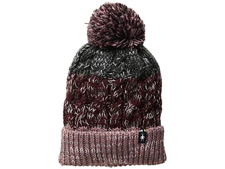 Smartwool Isto Retro Beanie (nostalgia Rose Heather/fig Heather) Beanies