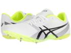 Asics Hypersprint(r) 6 (white/black/safe Yellow) Men's Shoes
