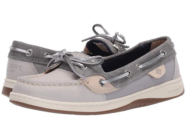 Sperry Angelfish Linen (grey/oat) Women's  Shoes