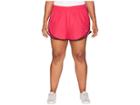Nike Dry Tempo 3 Running Short (size 1x-3x) (rush Pink/rush Pink/wolf Grey) Women's Shorts
