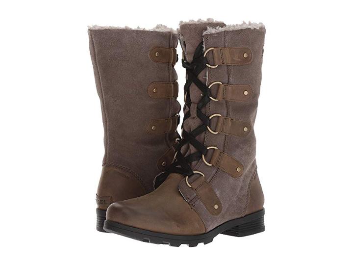 Sorel Emelie Lace (major/black) Women's Waterproof Boots